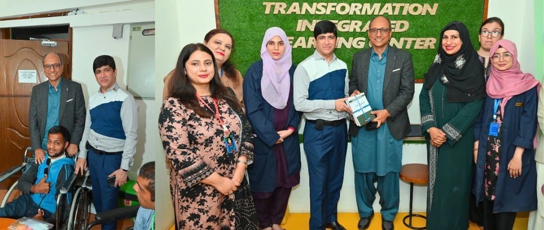 Local Government Minister Sindh Saeed Ghani visited the headquarters of Transformation International Society