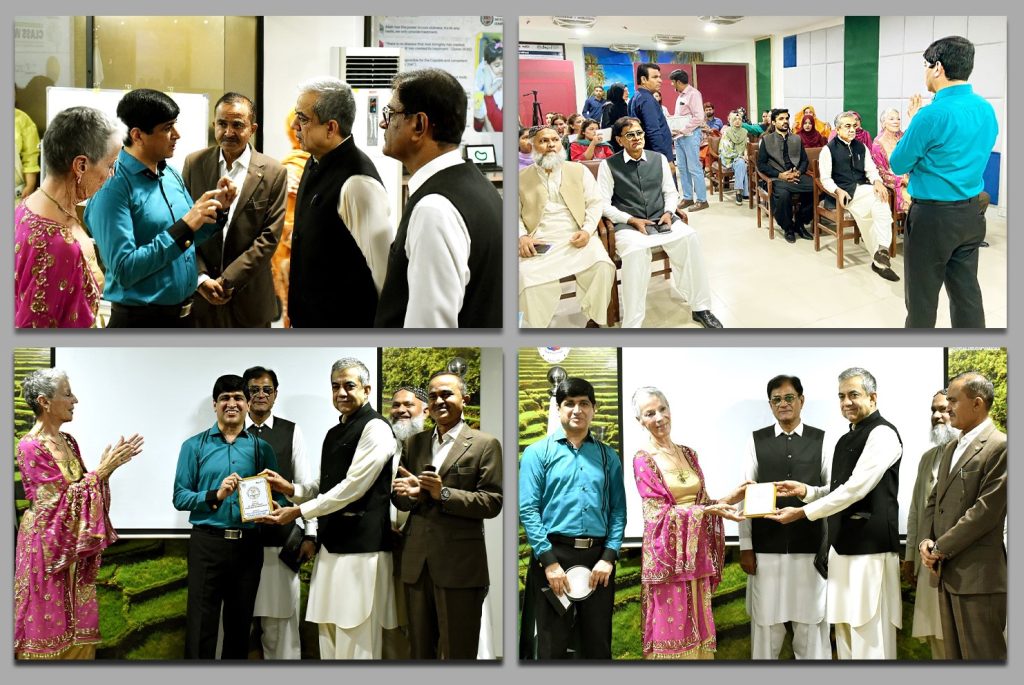 Secretary, DEPD addressed participants of international training by (TIS)