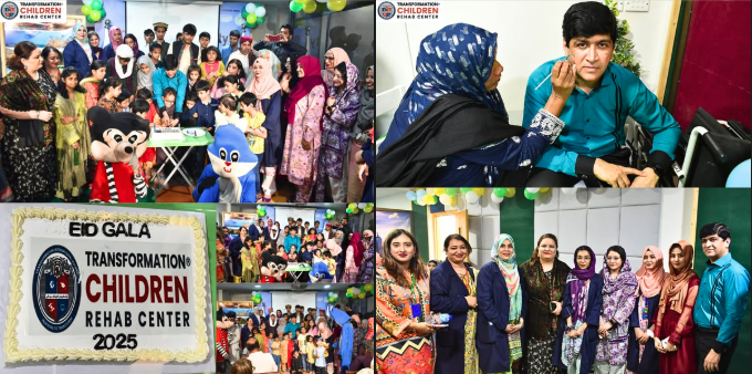 Celebrated Eid Gala at the Transformation Children Rehab Center
