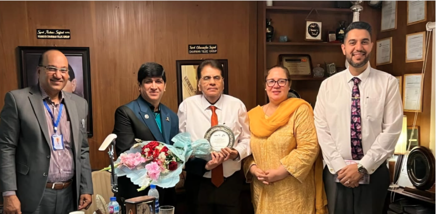 Dr. Imran Yousuf was invited to Head Office of TELEC