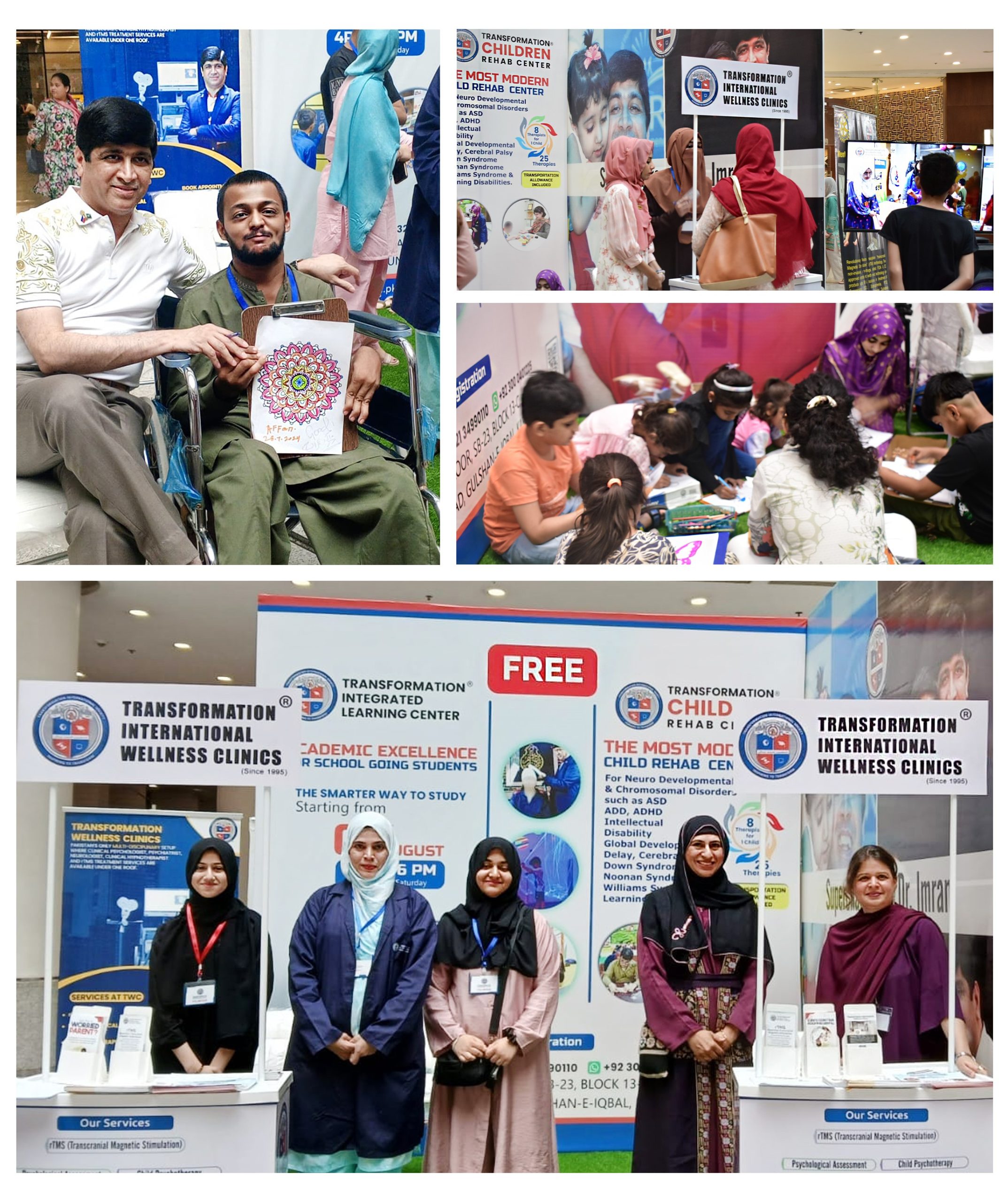 Transformation International Wellness Clinics visited Lucky One Mall