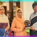 Welcoming Ms Rakhshanda Afzal. Rakhshanda praised Dr. Imran Yousuf