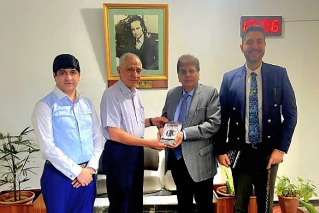 Memorable visit & meeting with Syed Ahmed Baqar by Mr. Syed Ghazanfar