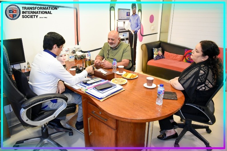 Mr. Feroz Fateh from OPEN Atlanta visited TIS